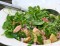 salade met gerookte zalmforel
